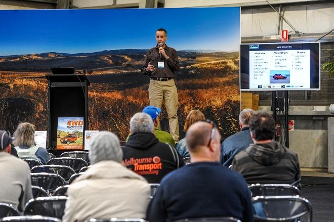 Hear from 4wd expert Robert Pepper at the Seminar Hub - Australian 4x4 and Marine Expo © Australian 4x4 and Marine Expo